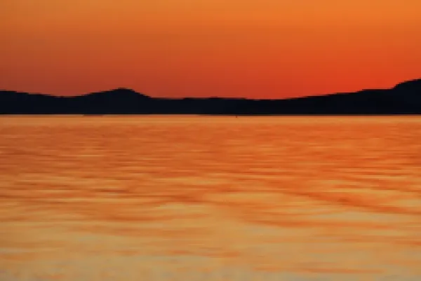 Buy Sunset over water