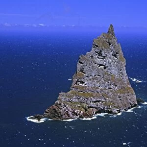 Balls Pyramid world's tallest sea stack, 562 metres, Lord Howe Island, New South Wales, Australia JPF33536