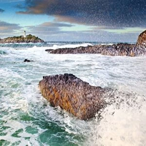 Breaking Wave - Godrevy - Cornwall - UK