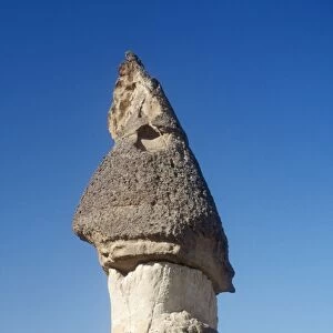 Turkey Fairy chimneys, tuff volcanic ash erosion. Pasa Baglari