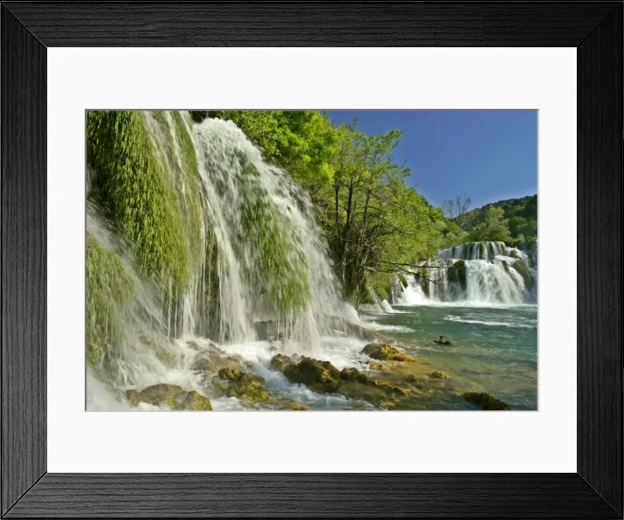 Framed Print : Skradinski buk waterfall lowest step of skradinski buk waterfall and pool Krka National Park, Croatia Framed Print : Skradinski buk waterfall lowest step of skradinski buk waterfall and pool Krka National Park, Croatia