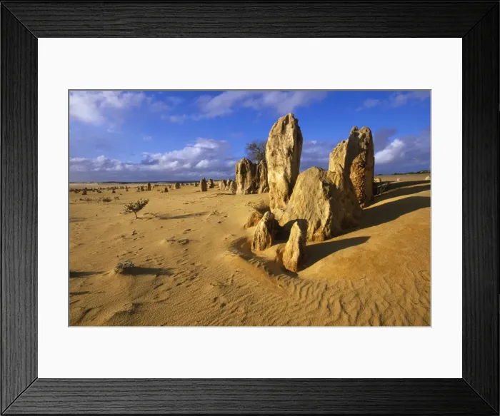 Framed Print : Australia The Pinnacles desert, Nambung National Park, Western Australia Framed Print : Australia The Pinnacles desert, Nambung National Park, Western Australia