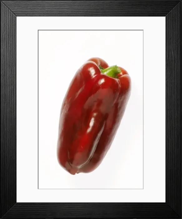 Framed Print : Red Pepper Framed Print : Red Pepper