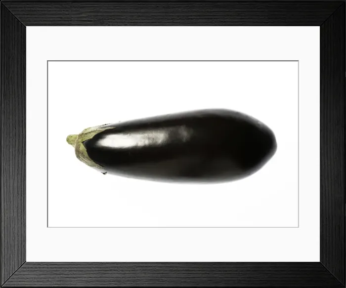 Framed Print : Aubergine / Egg Plant Framed Print : Aubergine / Egg Plant