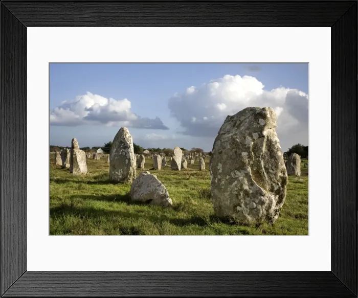 Framed Print : Carnac menhirs - Brittany - France Framed Print : Carnac menhirs - Brittany - France