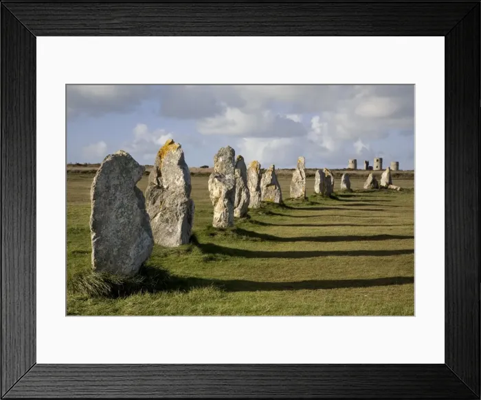 Framed Print : Camaret-sur-Mer menhir Lagatjar - Brittany - France Framed Print : Camaret-sur-Mer menhir Lagatjar - Brittany - France