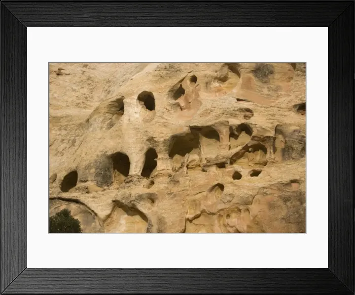 Framed Print : Erosion holes in sandstone cliff, used by Fremont indians for storage in medieval times. Capitol Reef National Park Framed Print : Erosion holes in sandstone cliff, used by Fremont indians for storage in medieval times. Capitol Reef National Park