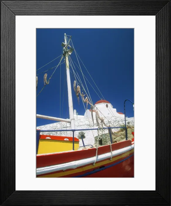 Framed Print : Greece Mykonos Island