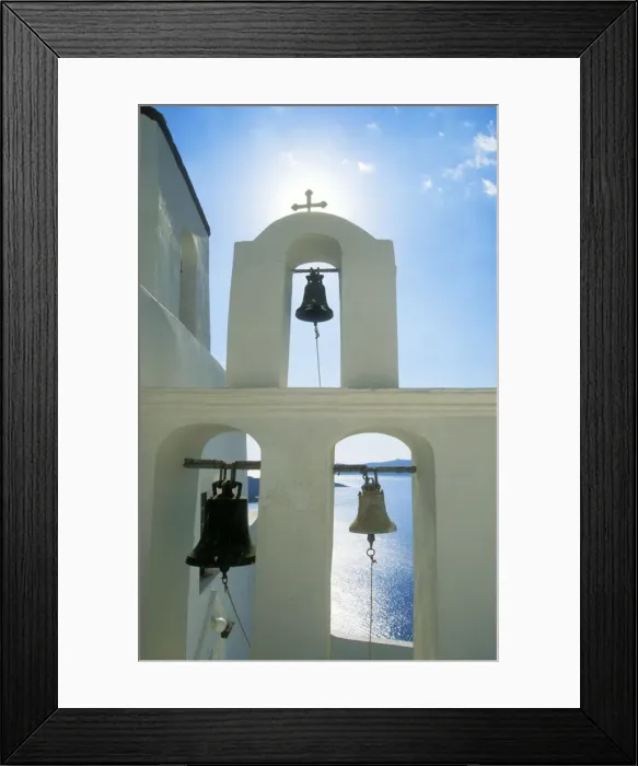 Framed Print : Greece Santorini Island Framed Print : Greece Santorini Island