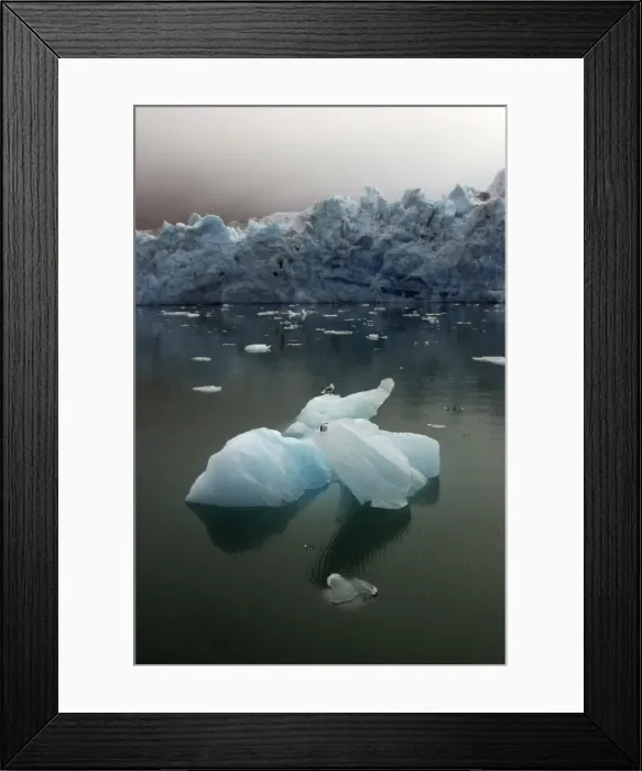 Framed Print : Magdalene Glacier Svalbard, Norway Framed Print : Magdalene Glacier Svalbard, Norway