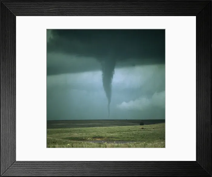 Framed Print : Tornado Kansas Texas, USA Framed Print : Tornado Kansas Texas, USA
