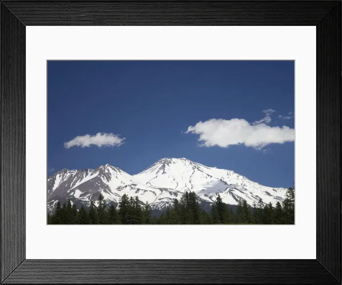 Framed Print : Mount Shasta (14, 162 feet) California, USA LA000805 Framed Print : Mount Shasta (14, 162 feet) California, USA LA000805