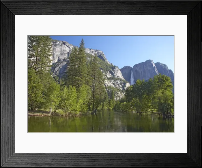 Framed Print : Merced River flowing through Yosemite Valey Yosemite National Park California, USA LA000538 Framed Print : Merced River flowing through Yosemite Valey Yosemite National Park California, USA LA000538