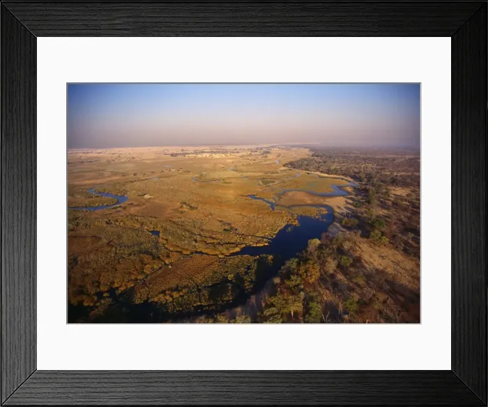 Framed Print : Botswana - Linyanti floodplains Framed Print : Botswana - Linyanti floodplains
