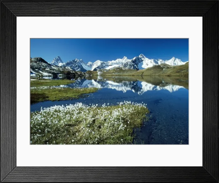 Framed Print : Switzerland - Lac de Fenetre Framed Print : Switzerland - Lac de Fenetre