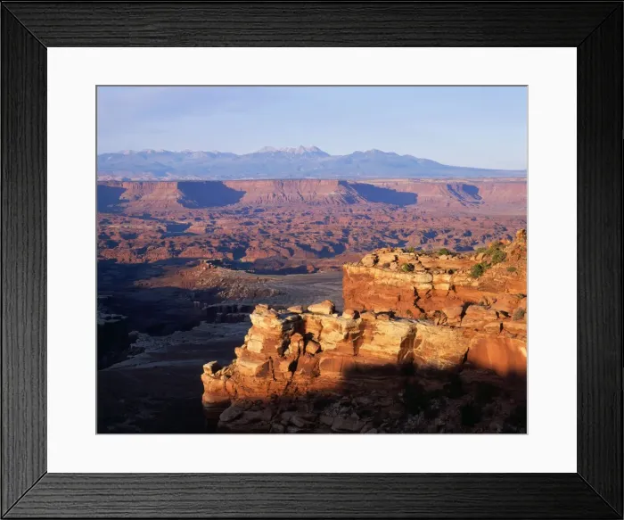 Framed Print : USA - La Sal Mountains in the background Canyonlands National Park, Utah, USA Framed Print : USA - La Sal Mountains in the background Canyonlands National Park, Utah, USA