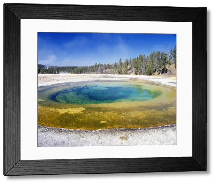 Framed Print : USA - beauty pool. Upper Geyser Basin, Yellowstone National Park, Wyoming Framed Print : USA - beauty pool. Upper Geyser Basin, Yellowstone National Park, Wyoming