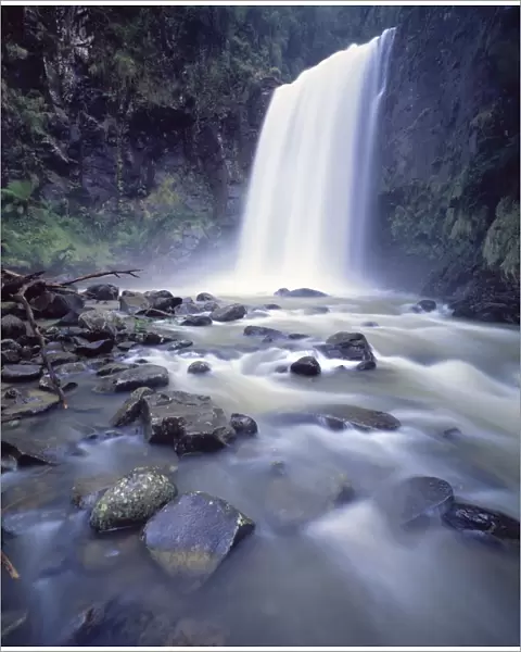 Australia - Beauchamp waterfall in the Otway National Park southern tip of the state of Victoria