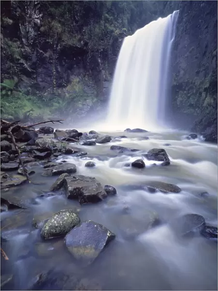 Australia - Beauchamp waterfall in the Otway National Park southern tip of the state of Victoria