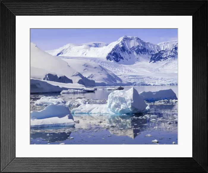 Framed Print : Antarctic Peninsula Graham Coast, Girard Bay, southern end of lemaire Channel Framed Print : Antarctic Peninsula Graham Coast, Girard Bay, southern end of lemaire Channel