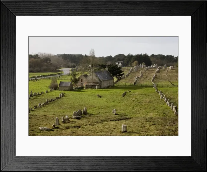 Framed Print : Carnac menhirs - Brittany - France Framed Print : Carnac menhirs - Brittany - France