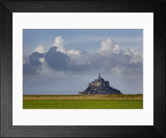 Framed Print : Mont St-Michel - Normandie - France