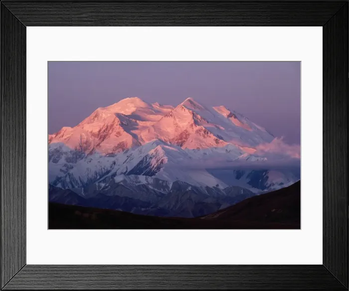 Framed Print : USA - Mount McKinley Alaska Framed Print : USA - Mount McKinley Alaska