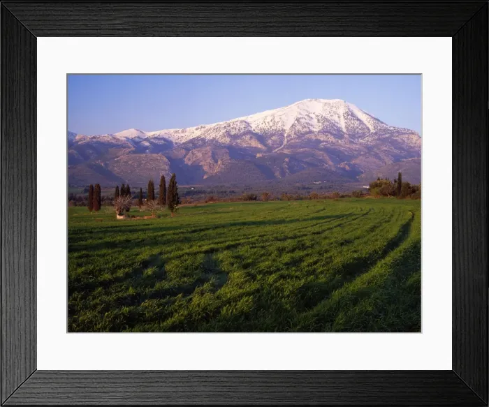 Framed Print : Greece - mount Dirfas from the West Evvia, Greece Framed Print : Greece - mount Dirfas from the West Evvia, Greece