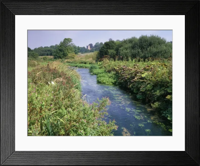 Framed Print : Chalk Stream - Itchen SSSI Candover above Old Arlesford, Hants, UK Framed Print : Chalk Stream - Itchen SSSI Candover above Old Arlesford, Hants, UK