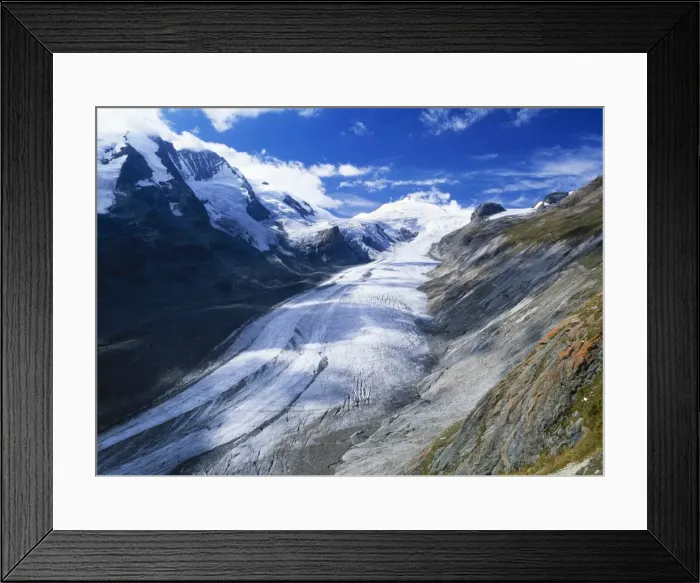 Framed Print : Franz Josef Glacier Hohe Tauern National Park, Austrian Alps