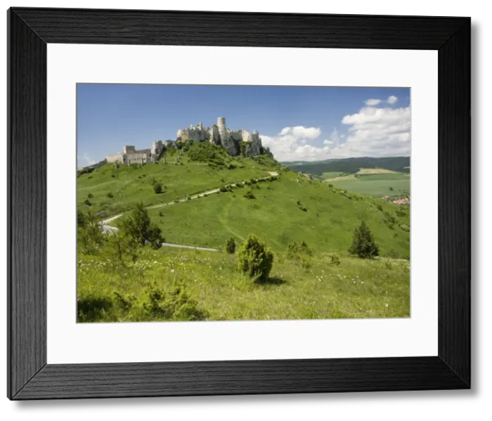 Framed Print : Spissky Hrad Castle. World Heritage site. Slovakia Framed Print : Spissky Hrad Castle. World Heritage site. Slovakia