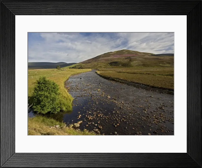 Framed Print : River by moorland Framed Print : River by moorland