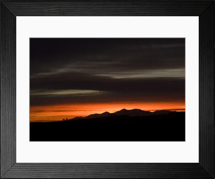 Framed Print : Sunrise over the Henry Mountains, from Capitol Reef National Park, Utah Framed Print : Sunrise over the Henry Mountains, from Capitol Reef National Park, Utah