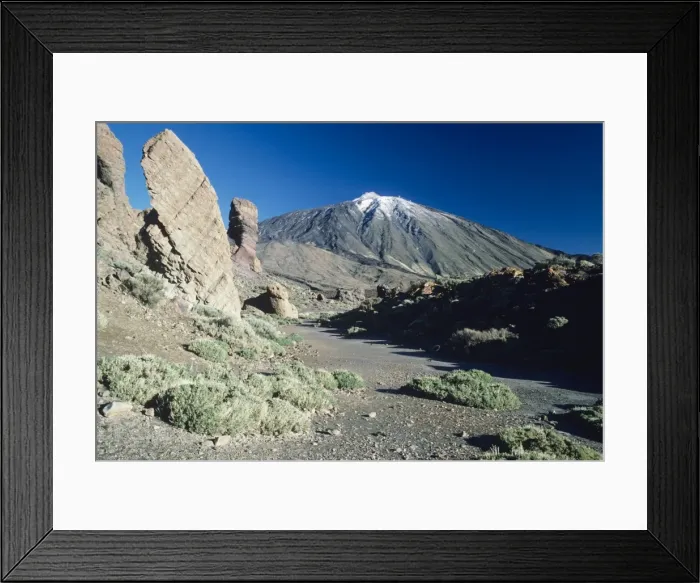 Framed Print : Tenerife Mount Teide & Los Roques Volcano Framed Print : Tenerife Mount Teide & Los Roques Volcano