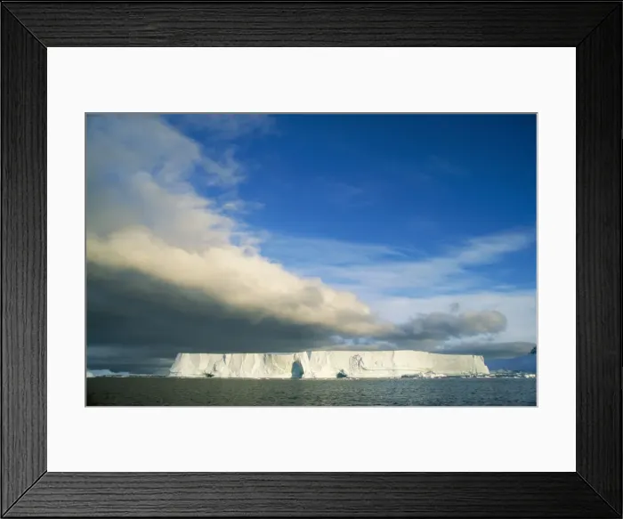 Framed Print : Tabular Iceberg Antarctica Framed Print : Tabular Iceberg Antarctica