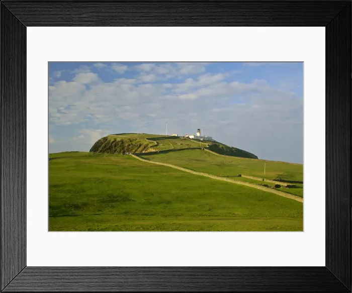 Framed Print : Sumburgh Head and Sumburgh Head lighthouse, which is the most southerly point of Shetland, in first morning light South Mainland, Shetland Isles, Scotland, UK Framed Print : Sumburgh Head and Sumburgh Head lighthouse, which is the most southerly point of Shetland, in first morning light South Mainland, Shetland Isles, Scotland, UK
