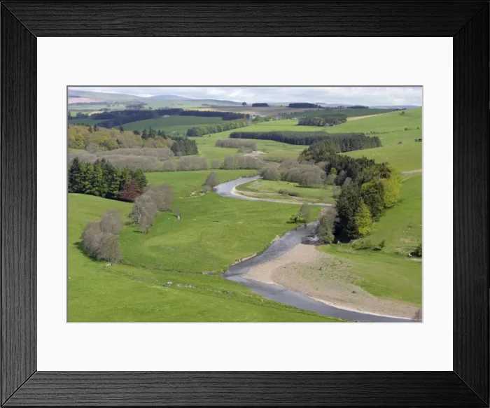 Framed Print : River Coquet - Beside Holystone, with Cheviot hills in background Northumberland, England Framed Print : River Coquet - Beside Holystone, with Cheviot hills in background Northumberland, England