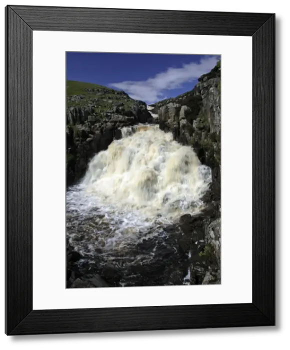 Framed Print : Cauldron Snout waterfall-Cow Green reservoir, Upper Teesdale, Cumbria- Durham UK Framed Print : Cauldron Snout waterfall-Cow Green reservoir, Upper Teesdale, Cumbria- Durham UK