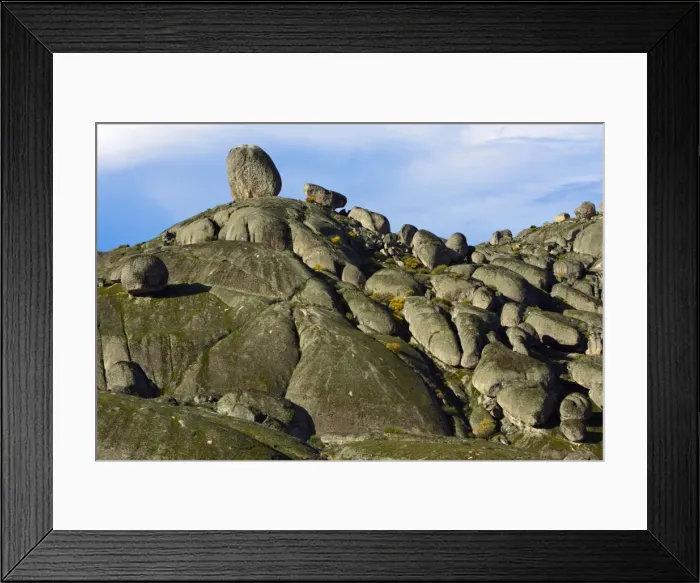 Framed Print : Granite Boulder Terrain - beside Valencia de Alcantara, Extremadura, Spain Framed Print : Granite Boulder Terrain - beside Valencia de Alcantara, Extremadura, Spain