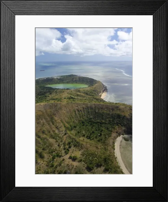 Framed Print : Mayotte Island - Volcano Indian Ocean