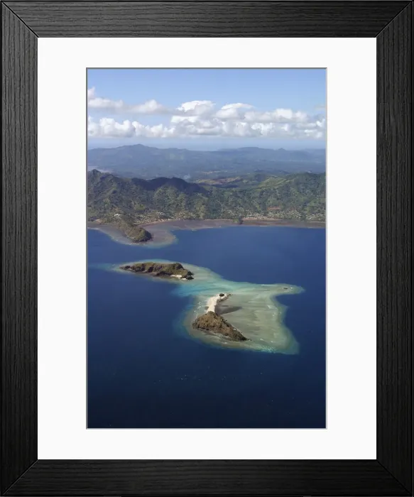 Framed Print : Iles Choazil Mayotte Indian Ocean Framed Print : Iles Choazil Mayotte Indian Ocean