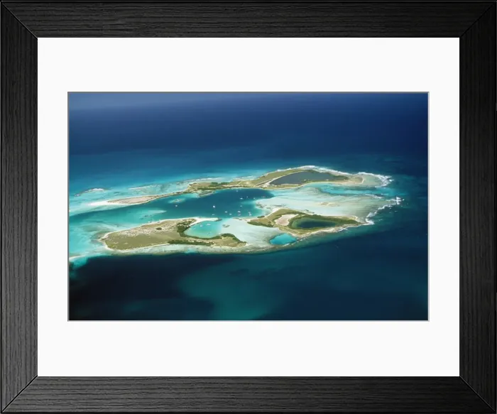 Framed Print : Venezuela Coral Atoll, Archipelago of Los Roques, Carribean Sea Framed Print : Venezuela Coral Atoll, Archipelago of Los Roques, Carribean Sea