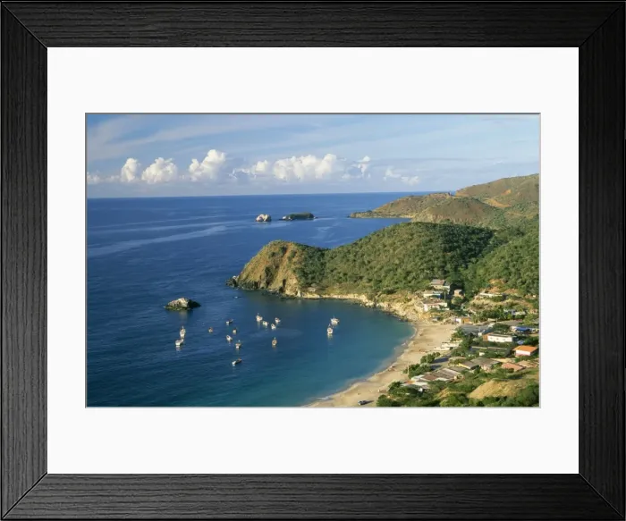 Framed Print : Venezuela Playa de Guayacan beach, North coast, Margarita Island Framed Print : Venezuela Playa de Guayacan beach, North coast, Margarita Island