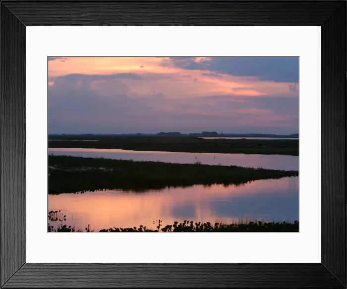 Framed Print : Venezuela - sunset over the Llanos Framed Print : Venezuela - sunset over the Llanos