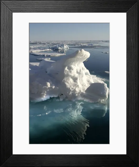 Framed Print : Pack Ice, icebergs and floes. Spitzbergen, north Svalbard Framed Print : Pack Ice, icebergs and floes. Spitzbergen, north Svalbard
