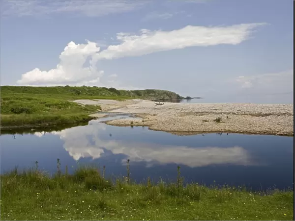 Coastal scenery near Kidalton Isle of Islay Scotland UK
