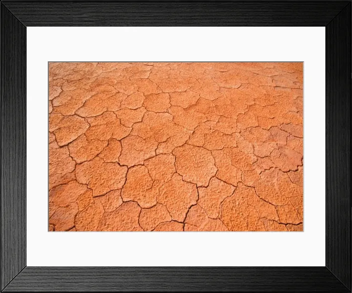 Framed Print : Dried-up earth - the hot sun in the Simpson Desert area blazes down onto the earth and dries it up until the soil cracks, creating an intricrate pattern - Rainbow Valley, Simpson Desert area, Northern Territory, Australia Framed Print : Dried-up earth - the hot sun in the Simpson Desert area blazes down onto the earth and dries it up until the soil cracks, creating an intricrate pattern - Rainbow Valley, Simpson Desert area, Northern Territory, Australia