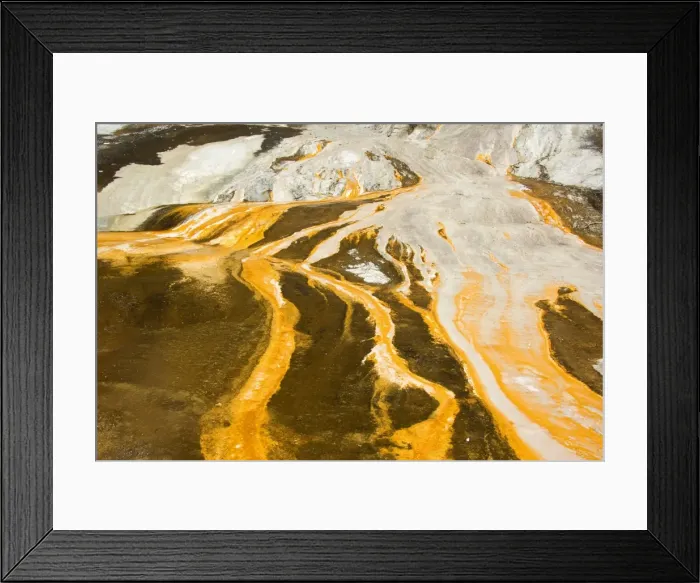 Framed Print : Emerald Terrace colourful silica terrace formed by hot water algae growing in the geothermal area of Orakei Korako also called The Hidden Valley Orakei Korako, Waikato, North Island, New Zealand Framed Print : Emerald Terrace colourful silica terrace formed by hot water algae growing in the geothermal area of Orakei Korako also called The Hidden Valley Orakei Korako, Waikato, North Island, New Zealand