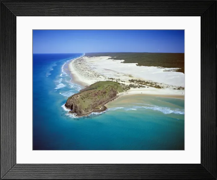 Framed Print : Australia Fraser Island, Great Sandy National Park, India Head, Queensland Framed Print : Australia Fraser Island, Great Sandy National Park, India Head, Queensland