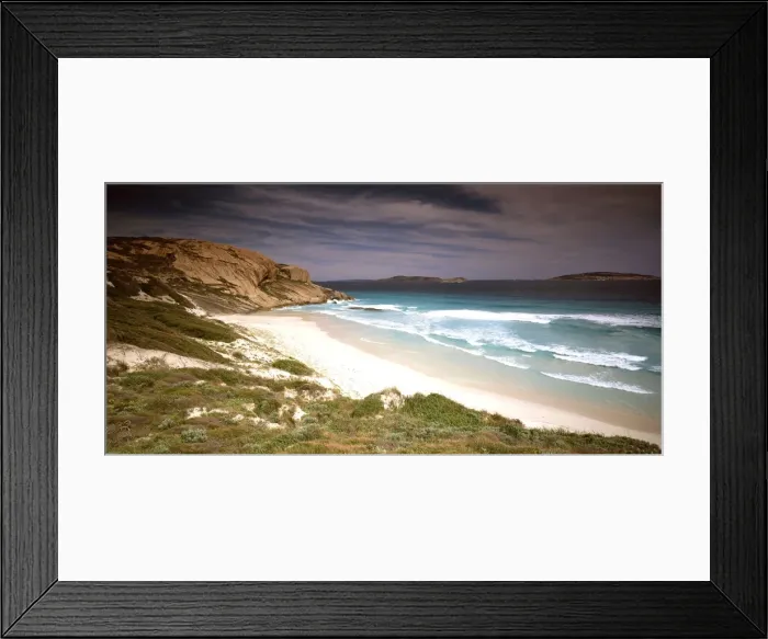 Framed Print : Australia West beach Esperance, Western Australia JLR07796